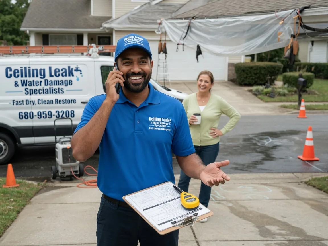 Ceiling Leak Cleanup Coral, PA FAQs